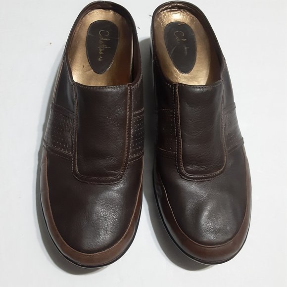 Cole Haan Women's Nike Air Leather Slide on Mules in Size 9.5B - Picture 1 of 6